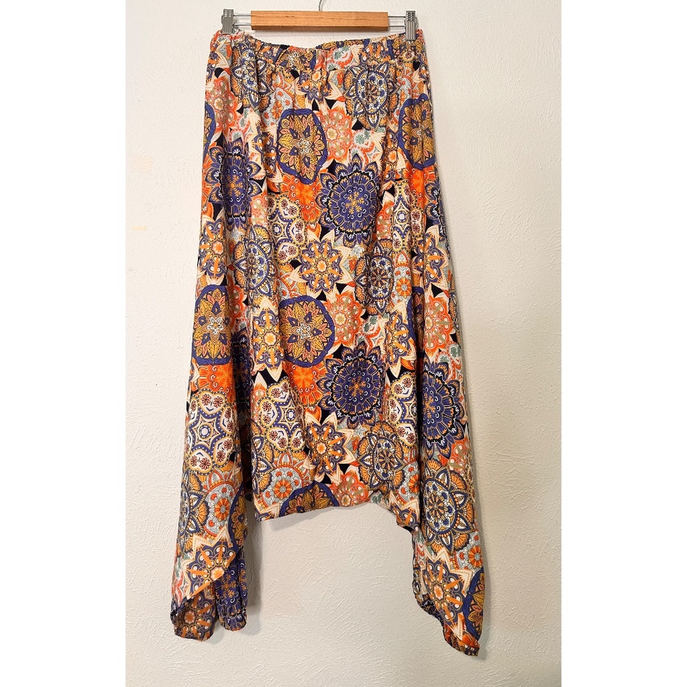 SHEIN Curve OXL Harem Paisley Pants
